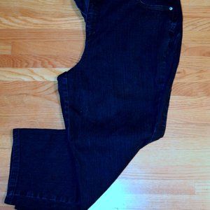 Gloria Vanderbilt Navy Capri